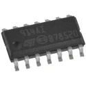 STMicroelectronics Operational Amplifier 800 kHz 16 V 14-Pin SOIC TS914AID