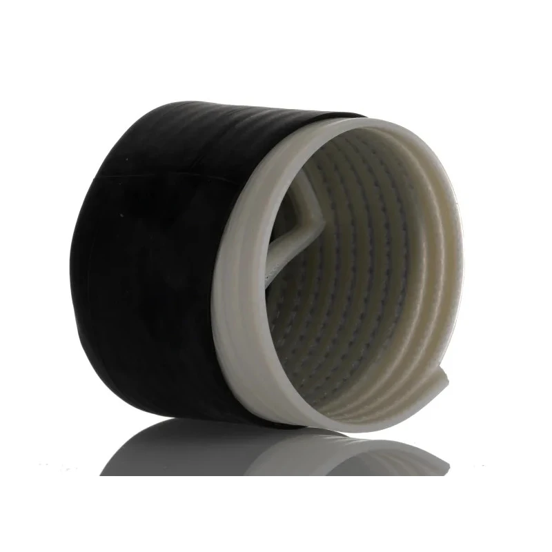 3M Heat Shrink Boot End Cap Rubber Black 2 Breakouts 84.3 mm Maximum Inside Diameter XA003894921