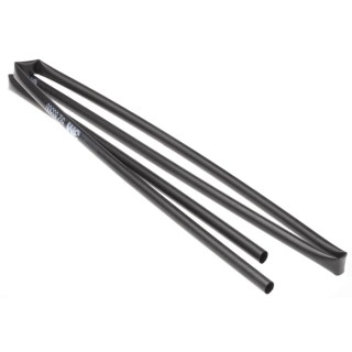 3M Halogen Free Heat Shrink Tubing Black 6 mm Sleeve Diameter x 1m Length 3:1 Ratio GTI-3000 Series TE100046198