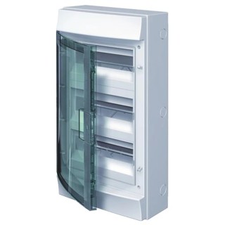 ABB 36 Plastic Consumer Unit, 125A, IEC60670 / EN60439-3 IP65 MISTRAL65 1SL1206A00 65P12X32