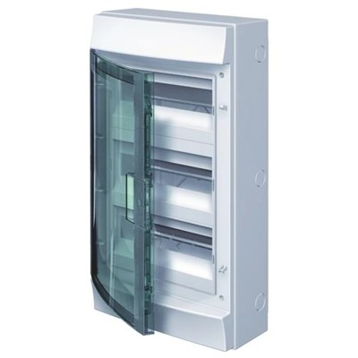 ABB 36 Plastic Consumer Unit, 125A, IEC60670 / EN60439-3 IP65 MISTRAL65 1SL1206A00 65P12X32