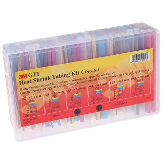 3M Halogen Free Polyolefin Heat Shrink Tubing 150mm Length 2:1 Ratio GTI Series TE100038823