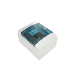 ABB 4 Plastic Consumer Unit, 63A, IEC 60670, EN 60439-3 IP65 MISTRAL65 1SL1200A00 65P04X12