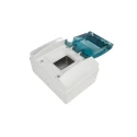 ABB 4 Plastic Consumer Unit, 63A, IEC 60670, EN 60439-3 IP65 MISTRAL65 1SL1200A00 65P04X12