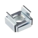 RS PRO Steel Metric Cage Nut M8 Zinc Plated Steel, Compatible Panel Thickness 1.83mm to 3.2mm 806-7758