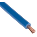 RS PRO Blue Polyvinyl Chloride Flexible BK Series 1 mm² Hook Up Wire, 18 AWG, 32/0.2 mm Core Strands, 25 m Cable 811-4419