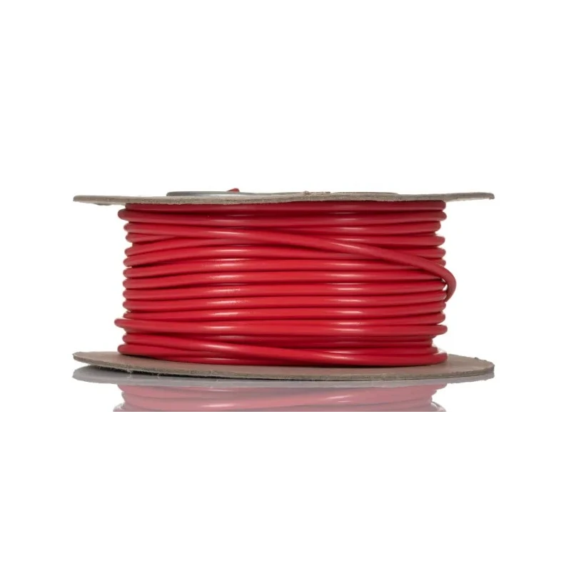 RS PRO Red 2.5 mm² Hook Up Wire 13 AWG 50/0.25 mm Core Strands 25 m Polyvinyl Chloride 811-4453