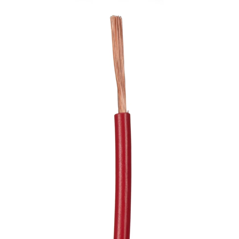 RS PRO Red 2.5 mm² Hook Up Wire 13 AWG 50/0.25 mm Core Strands 25 m Polyvinyl Chloride 811-4453