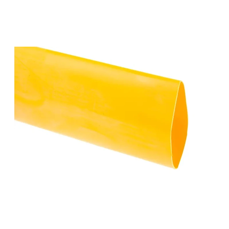RS PRO Halogen Free Flexible Polyolefin Heat Shrink Tubing Yellow 38.1 mm Sleeve Diameter 1.2 m Length 2:1 Shrink 267-2051