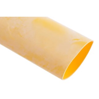 RS PRO Halogen Free Heat Shrink Tubing Yellow 19.1 mm Sleeve Diameter x 1.2m Length 2:1 Ratio 267-2023