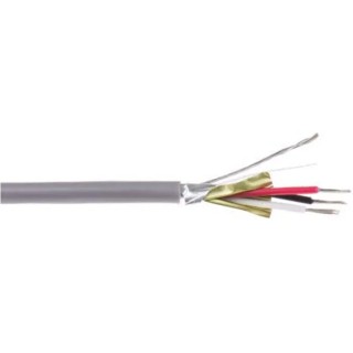 RS PRO Data Cable 3 Cores 0.22 mm² 500 m Grey Sheath Polyvinyl Chloride 812-4729