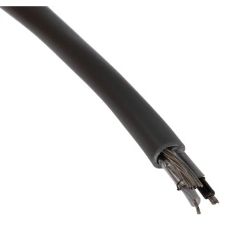 RS PRO Data Cable 1 Pair 2 Cores 0.56 mm² 100 m Grey Polyvinyl Chloride Sheath 300V 812-4763