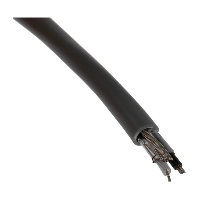 RS PRO Data Cable 1 Pair 2 Cores 0.56 mm² 100 m Grey Polyvinyl Chloride Sheath 300V 812-4763