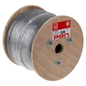 RS PRO Data Cable 1 Pair 2 Cores 0.56 mm² 100 m Grey Polyvinyl Chloride Sheath 300V 812-4763