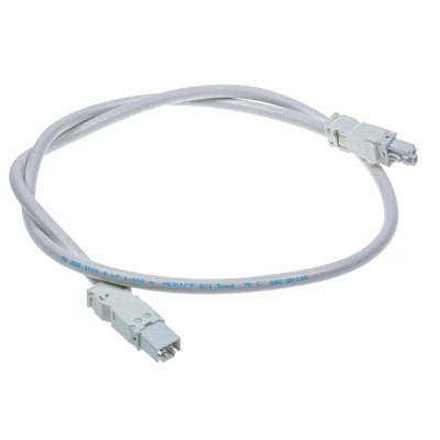 STEGO Cabinet Light LED Connection Cable Transparent Plastic Housing 240V ac 5W 1m Length 6500K 244358