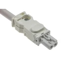 STEGO Cabinet Light LED Connection Cable Transparent Plastic Housing 240V ac 5W 1m Length 6500K 244358