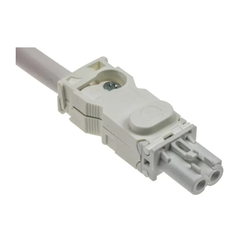 STEGO Cabinet Light LED Connection Cable Transparent Plastic Housing 240V ac 5W 1m Length 6500K 244358