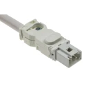 STEGO Cabinet Light LED Connection Cable Transparent Plastic Housing 240V ac 5W 1m Length 6500K 244358