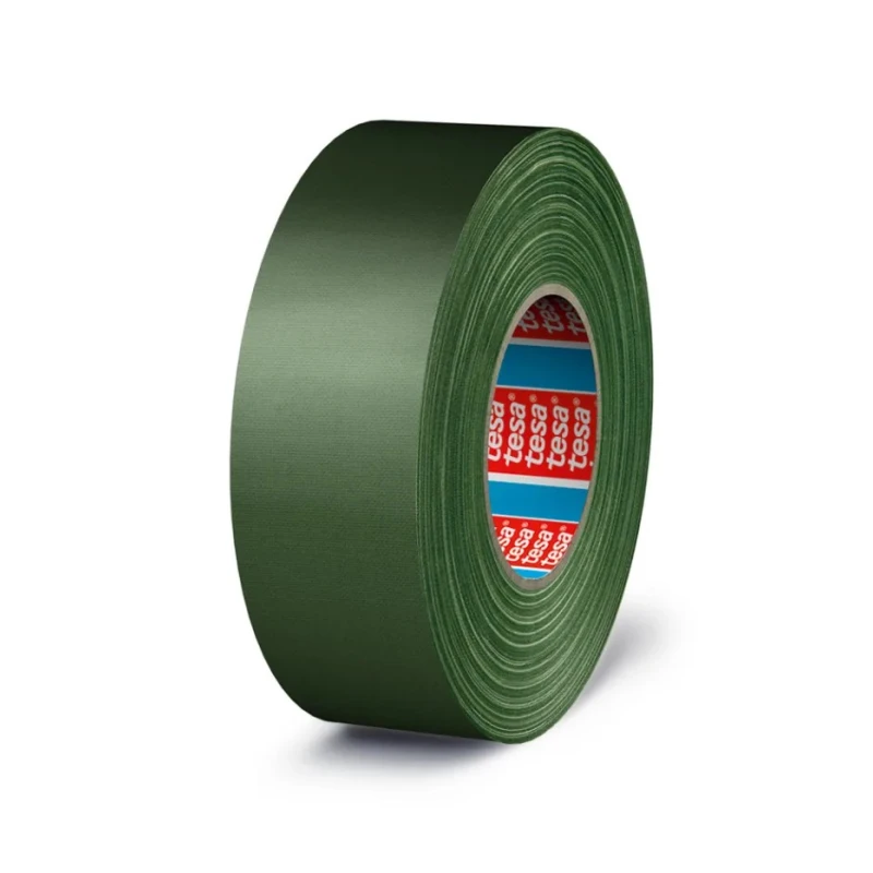 Tesa Duct Tape Green 50 m x 50 mm PE Coated Cloth Tape 53799-00000-02
