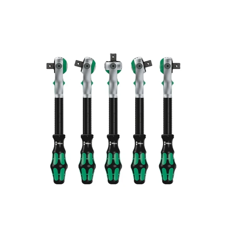 Wera 28-Piece 1/4 in Zyklop Socket Set Chrome Molybdenum Steel Czech Republic 05004016001