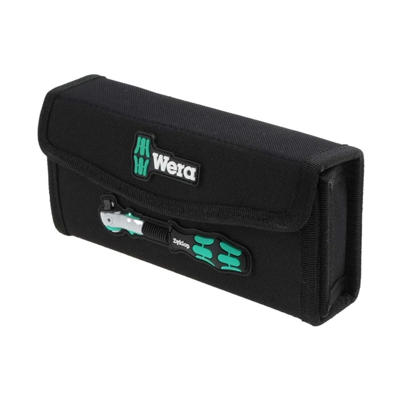 Wera 28-Piece 1/4 in Zyklop Socket Set Chrome Molybdenum Steel Czech Republic 05004016001