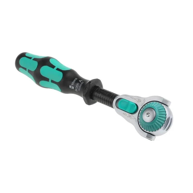 Wera 28-Piece 1/4 in Zyklop Socket Set Chrome Molybdenum Steel Czech Republic 05004016001