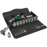 Wera 28-Piece 1/2 in Zyklop Socket Set Chrome Molybdenum Steel Drive Square 05004079001