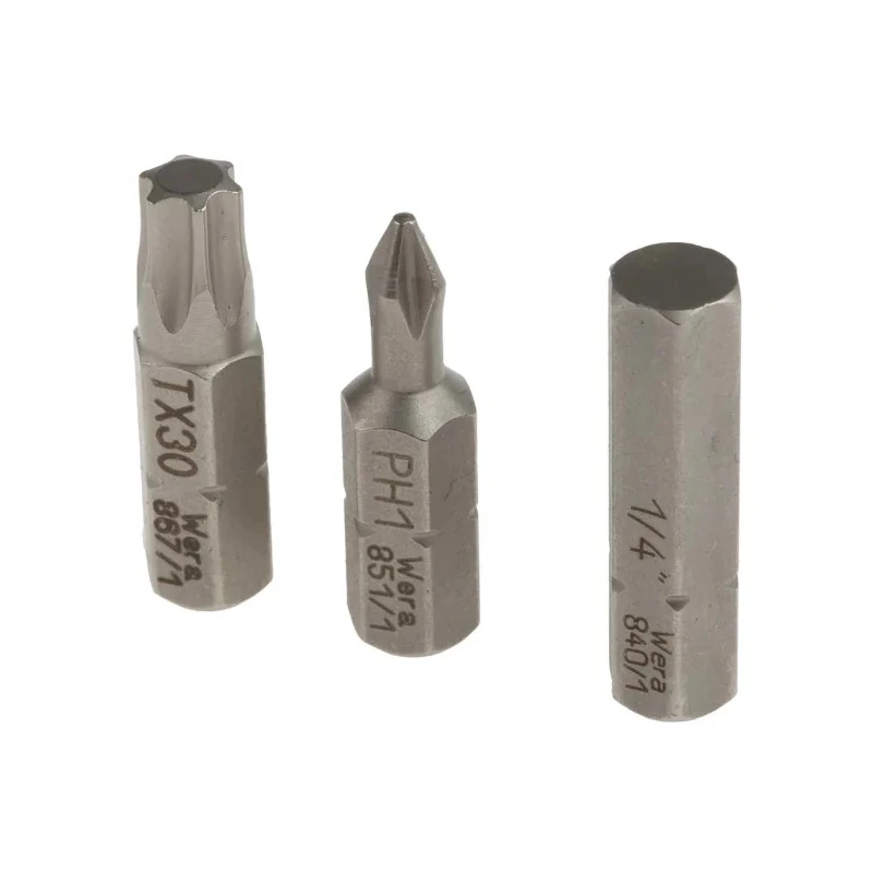 Wera 28-Piece 1/4 in Zyklop Socket Set Chrome Molybdenum Steel 3/16 To 1/2 in 05004021001