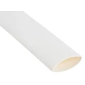 RS PRO Halogen Free Heat Shrink Tubing White 25.4 mm Sleeve Diameter x 1.2 m Length 2:1 Shrink Ratio 267-2376