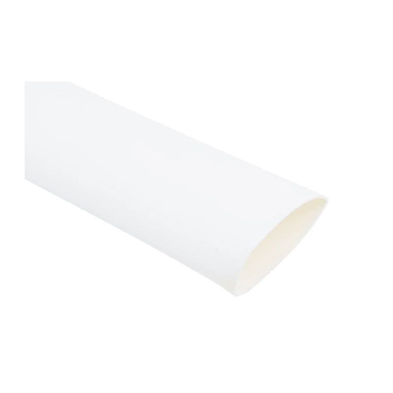 RS PRO Halogen Free Heat Shrink Tubing White 19.1 mm Sleeve Diameter 1.2 m Length 2:1 Ratio 267-2360