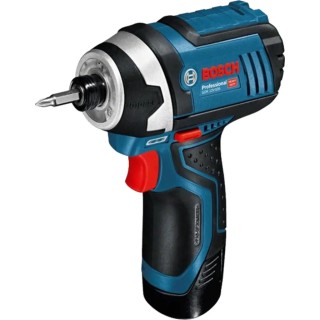 Bosch Cordless Impact Driver 10.8V Brushed Motor 2Ah Battery 2600rpm 3100bpm 0.601.9A6.976