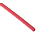 RS PRO Halogen Free Heat Shrink Tubing Red 2.4 mm Sleeve Diameter x 1.2 m Length 2:1 Ratio 267-2174