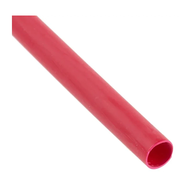 RS PRO Halogen Free Heat Shrink Tubing Red 6.4 mm Sleeve Diameter x 1.2 m Length 2:1 Ratio 267-2219