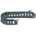 Igus Cable Trunking e-chain Z16 Black W62.5mm x D39mm Length 1m Min. Bend Radius 75mm Igumid NB Z16.4.075.0