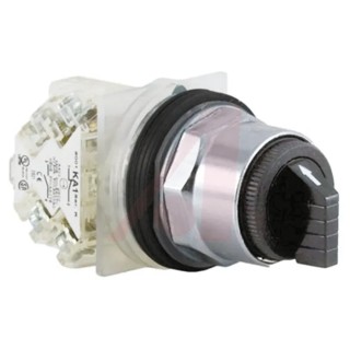 Schneider Electric Heavy Duty Selector Switch Heads Elector 30 mm Cutout Diameter 2 Positions Harmony 9001K 9001KS11BH1