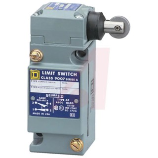 Telemecanique Sensors Heavy Duty 9007 Series Coil Spring Limit Switch, 1 NO/1 NC, Zinc Zamak Alloy Housing, 600V AC, 10A IP67