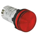 Schneider Electric Panel Mount Red LED Pilot Light Harmony XB7 22 mm Cutout IP20 IP65 XB7EV04MP3