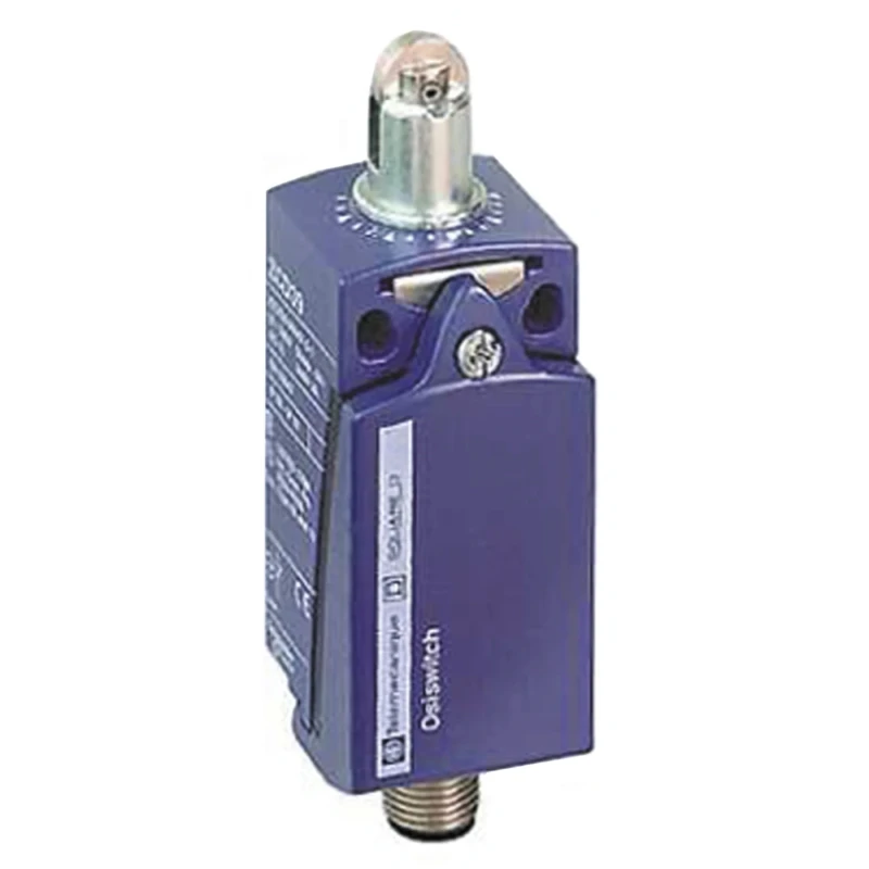 Telemecanique Sensors OsiSense XC Series Roller Plunger Limit Switch, 1 NO/1 NC, IP67, IP66, Zinc Alloy Housing XCKD2102M12