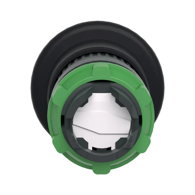Schneider Electric Harmony XB5 Series Black Maintained Push Button Head 22 mm Cutout IP69K IP67 IP66 ZB5AT2