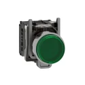 Schneider Electric Harmony XB4 Series Illuminated Push Button Switch Spring Return Panel Mount 22 mm Cutout SPDT XB4BW13B5