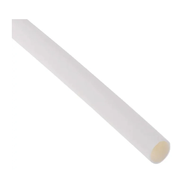 RS PRO Halogen Free Heat Shrink Tubing White 4.8 mm Sleeve Diameter x 1.2 m Length 2:1 Ratio 267-2326
