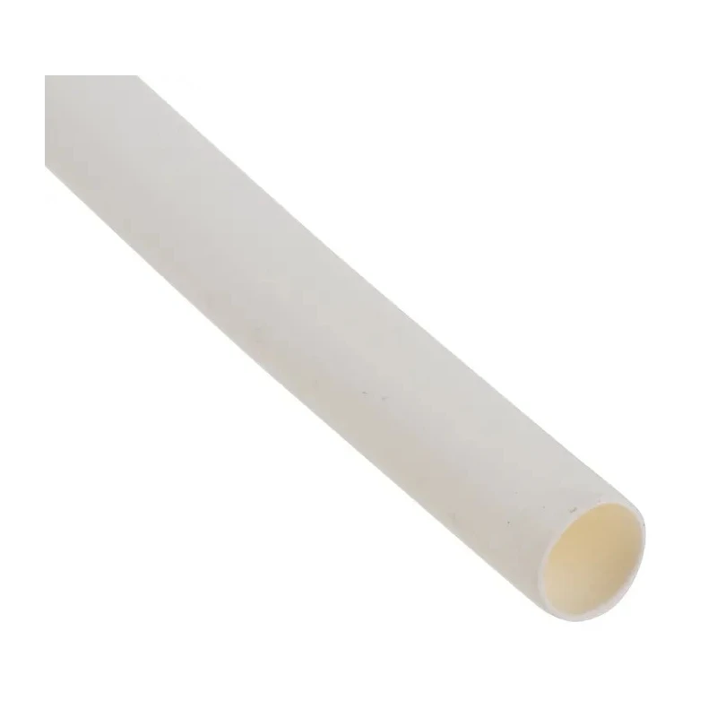 RS PRO Halogen Free Heat Shrink Tubing White 6.4 mm Sleeve Diameter x 1.2 m Length 2:1 Ratio 267-2332