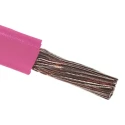 RS PRO Pink 4 mm² Hook Up Wire, 12 AWG, 56 x 0.3 mm Strands, 100 m Length, Polyvinyl Chloride Jacket 815-8611