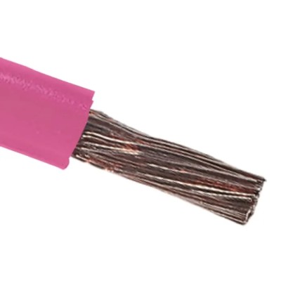 RS PRO Pink 4 mm² Hook Up Wire, 12 AWG, 56 x 0.3 mm Strands, 100 m Length, Polyvinyl Chloride Jacket 815-8611