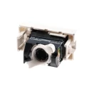 Legrand ARTEOR RJ45 Cat5e UTP Single Module Socket Shuttered Green White Silver Red Orange LCS² 5 723 03