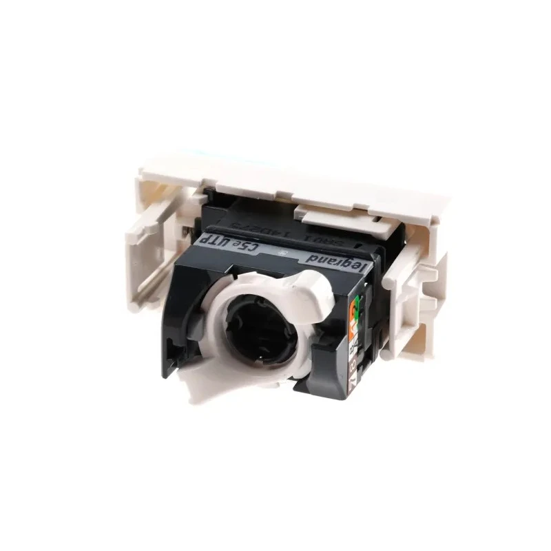 Legrand ARTEOR RJ45 Cat5e UTP Single Module Socket Shuttered Green White Silver Red Orange LCS² 5 723 03