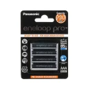 Eneloop Eneloop Pro Nickel Metal Hydride Rechargeable AAA Battery 930mAh 1.2V BK-4HCDE/4BE