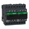 Schneider Electric TeSys Deca Reversing Contactor 120V AC Coil 4-Pole 25A 690V AC 4 NO 2 Auxiliary Contacts DIN LC2DT25G7