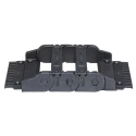 Igus Polymer Cable Trunking Accessory Cable Chain Mounting Bracket 36.5 mm Height 130 mm Width 2615.12PZB