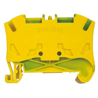 Legrand 372 Series Feed Through Terminal Block Green, Yellow, Spring Clamp, ATEX 0 372 71